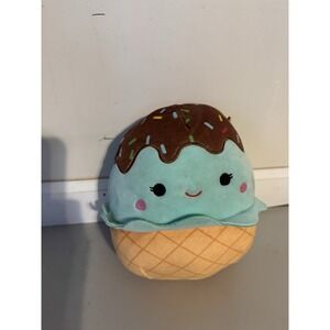 Kellytoy Squishmallows Esmeralda Rainbow Ice Cream Mini Plush Tie Dye Toy